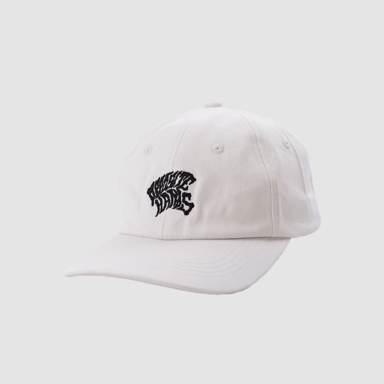 Gorra blanca Opp Hands, gorra con la esencia opp