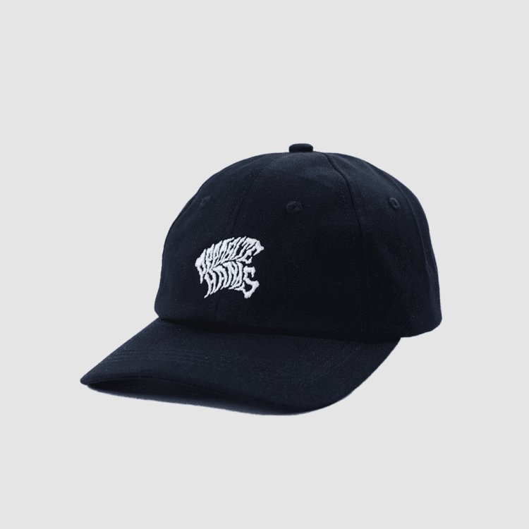 Gorra negra Opp Hands, gorra con la esencia opp