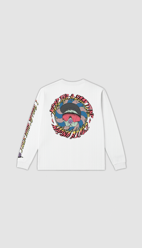 Perro Color, camiseta con estilo de rider y alma de perro