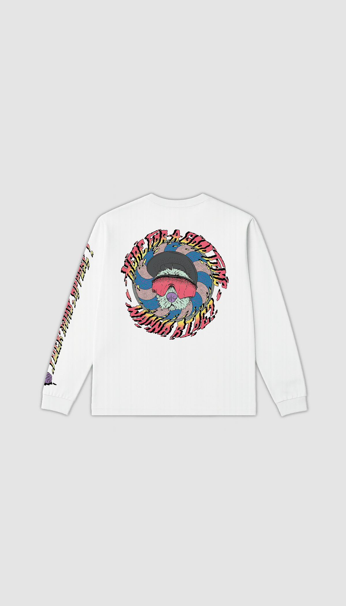 Perro Color, camiseta con estilo de rider y alma de perro