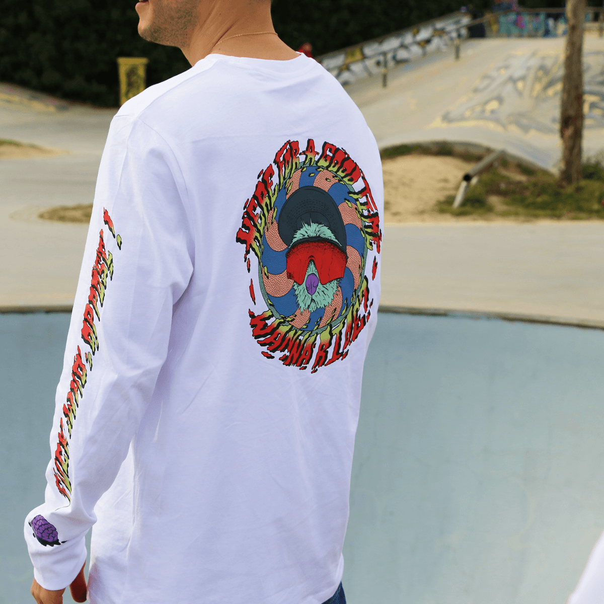 Perro Color, camiseta con estilo de rider y alma de perro