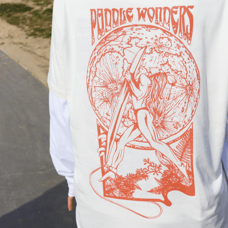 Camiseta Paddle wonders, alma veraniega Opp
