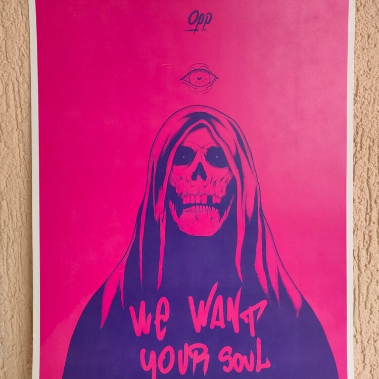 Print We want your soul