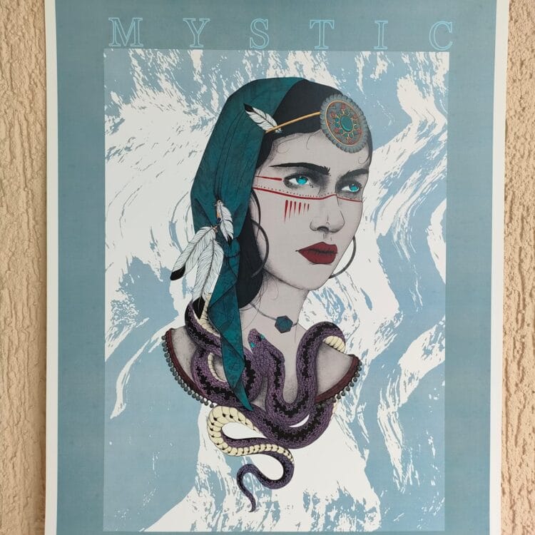 Print Mystic world