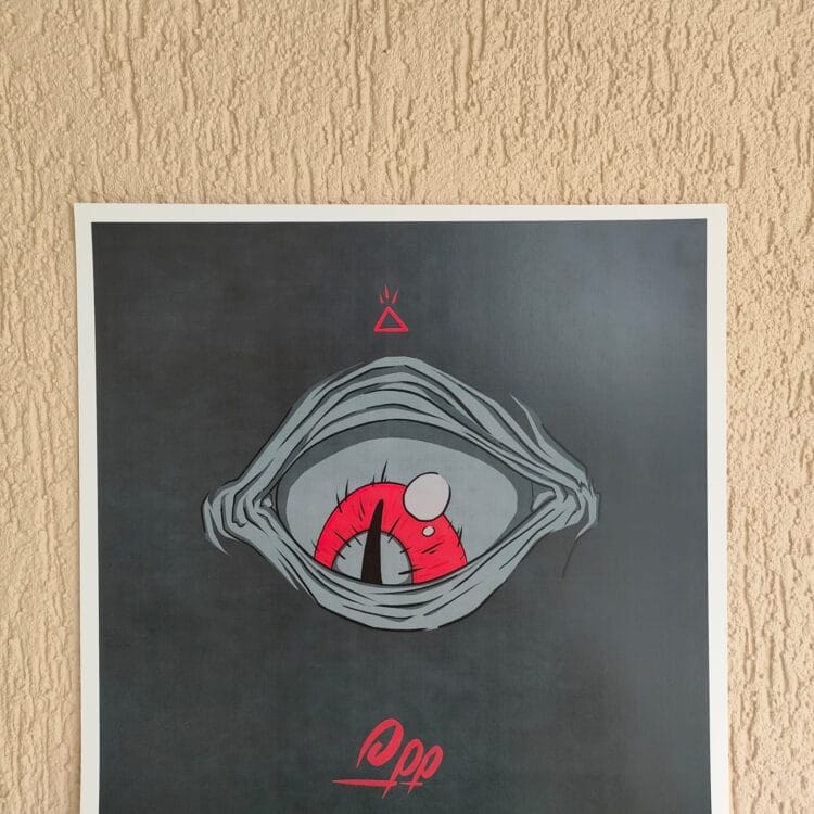Print Monster eye