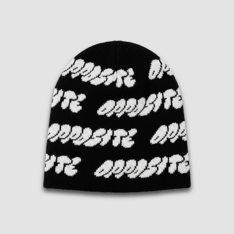 Gorro Opposite Hands Knit Negro