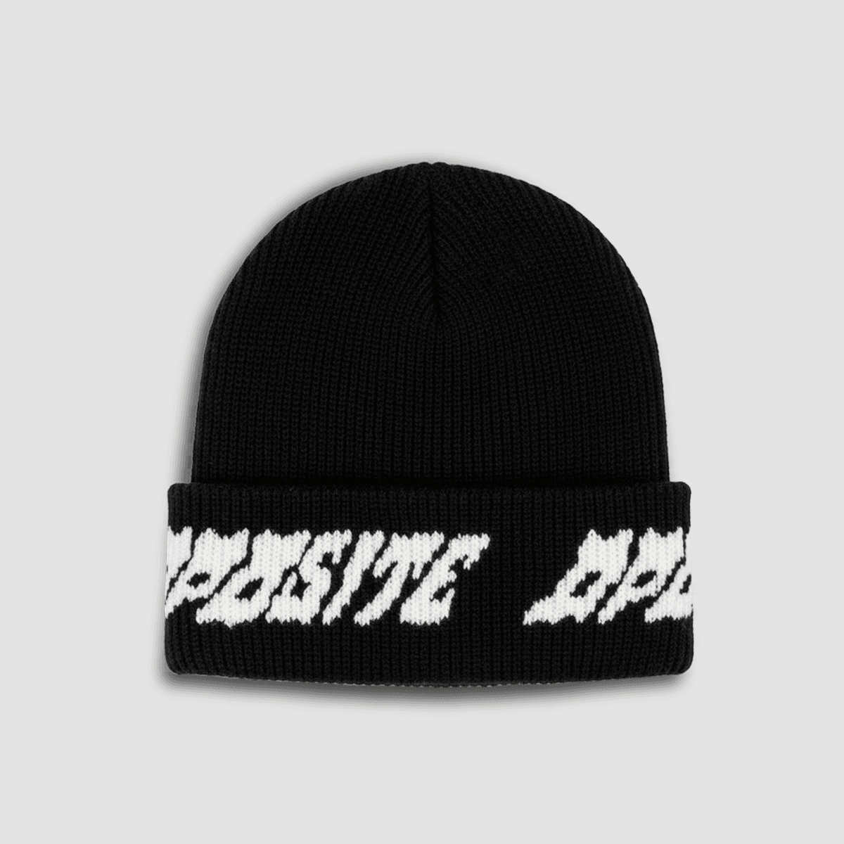Gorro Básico Jacquard Opposite Hands Negro